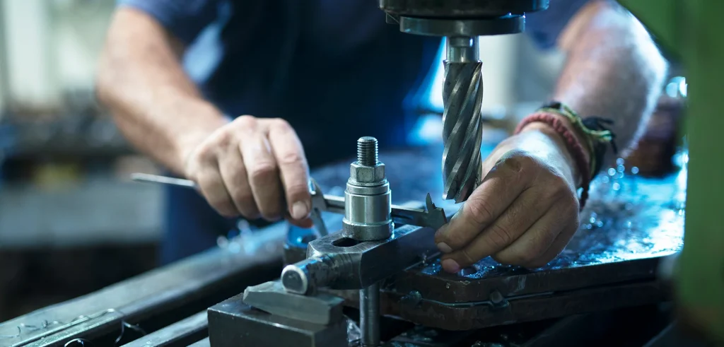 Metalworking machine spindle