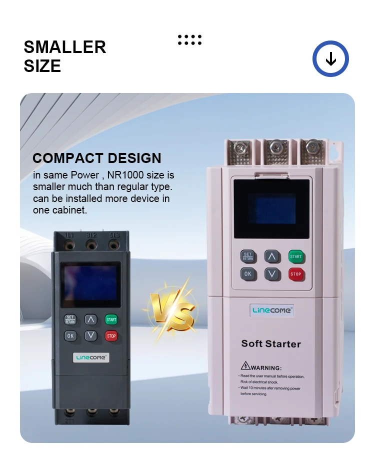 LNC-NR1000 Built-in Bypass Soft Starter product detail 2